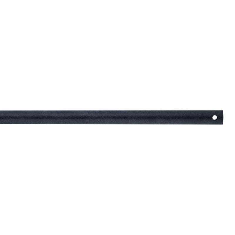 Dufrene Ceiling Fan Downrod, Dark Weathered Zinc , 12" H x 0.5" W x 0.5" D