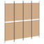 200cm H Folding Room Divider-1314609676