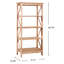 Étagère Louissaint H 65,75 po x l 31,5 po x P 13,78 po-569920527