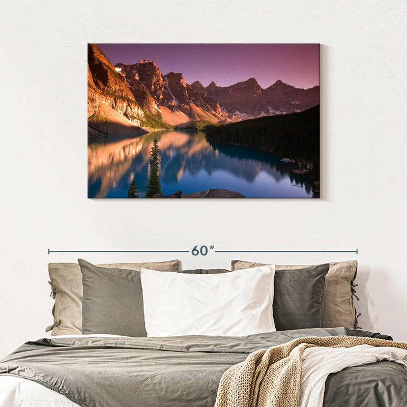 Coucher de soleil Kerrick, H 30 po x l 45 po