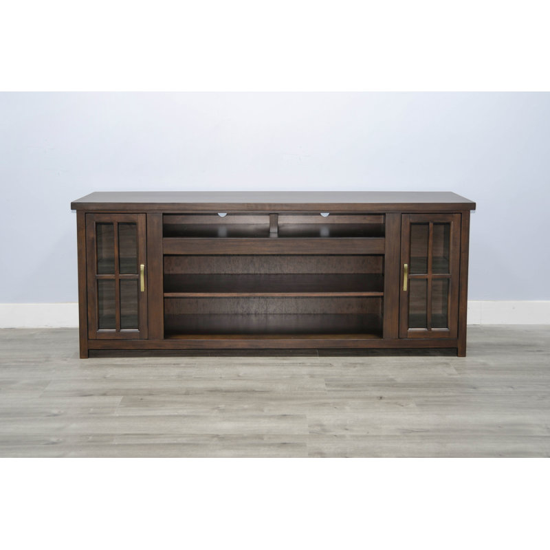 Console multimédia 76 po, Brun