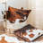 Tricolor Cowhide Pillow Cover & Insert