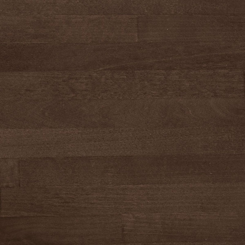 Strut Café Dining Height, White, Dark Brown Wood, 30"H x 84"L x 36"W
