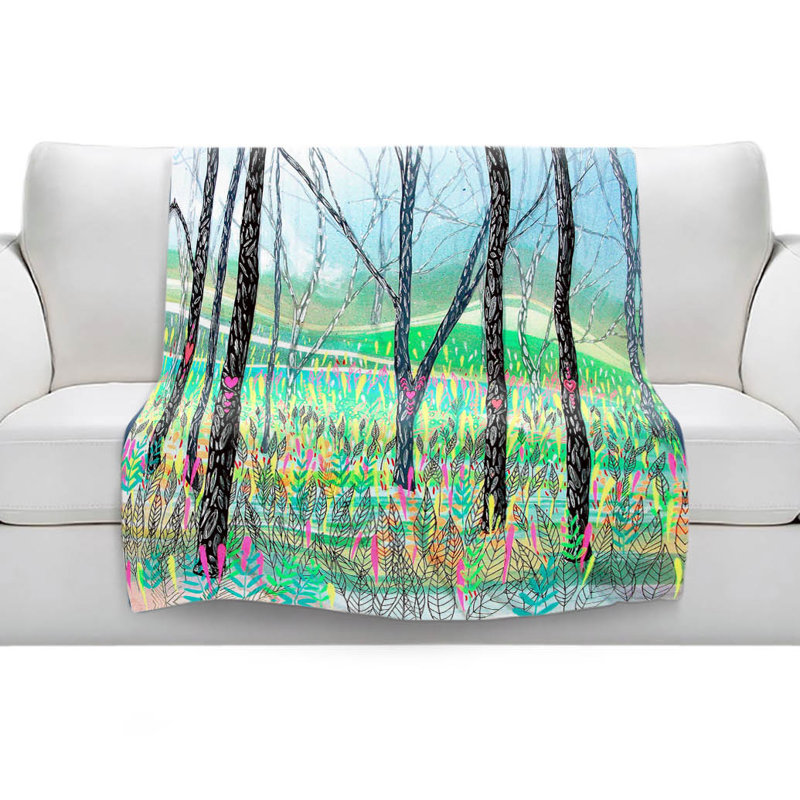 Hand Woven Throw Blanket, 68" x 80"