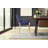     Pangea Home Hudson Tufted Upholstered Arm Chair - Dining Chairs Set of 2 – Modern Upholstered Accent Chairs for Kitchen, Dining Room, Living, or Breakfast - Navy Velvet with Gold Legs-33064610-33064613
