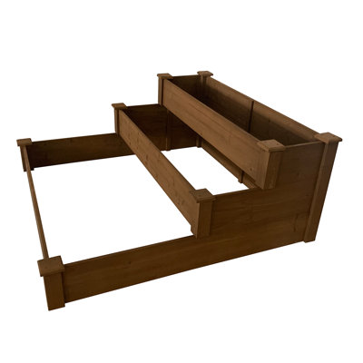 Jardin surélevé en bois Gelareh 4 pi x 4 pi