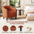 Upholstered Accent Chair Fabric Club Chair-116648881