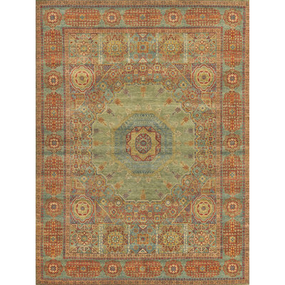 Mamluk Wool Oriental Area Rug