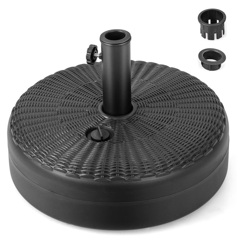 Hahnville 2kg Plastic Free Standing Umbrella Base