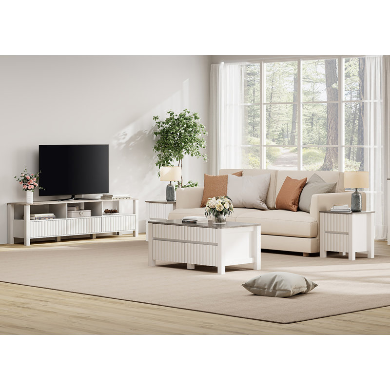 Breitlin 4 - Piece Living Room Table Set