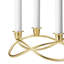Season 3.54" Stainless Steel Tabletop Candelabra-46556750