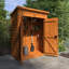 Tiger Overlap Pent Wooden Tool Shed-122442276