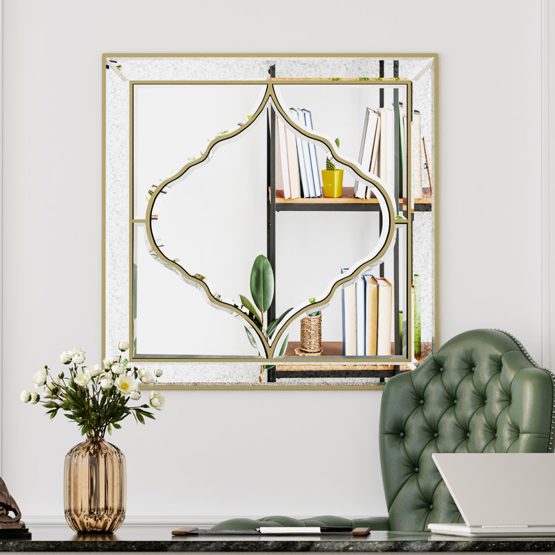 Lockland Square Wall Mirror, 60cm x 60cm