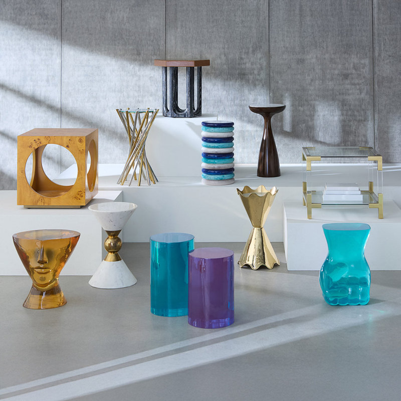 Electrum Accent Table