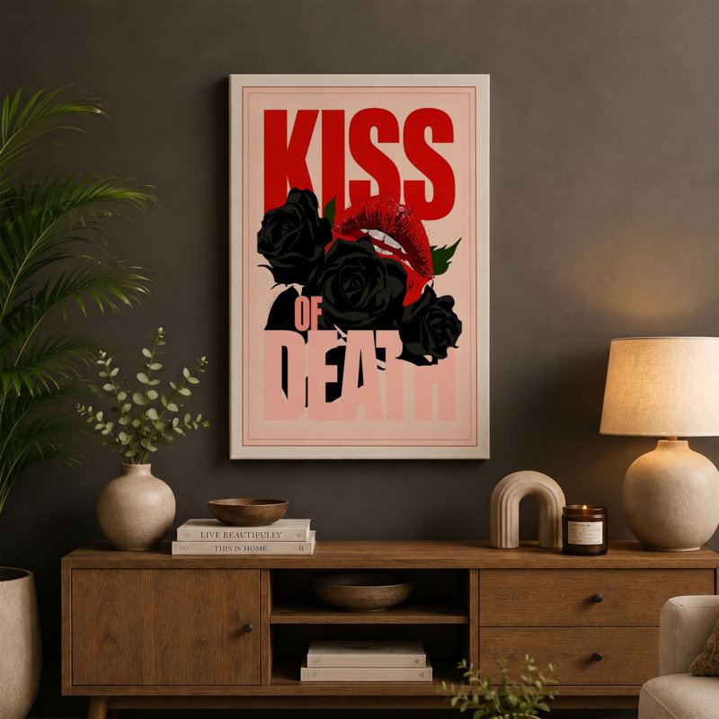 Print, 24x16 - 61.0 x 40.6 cm, Teal Border