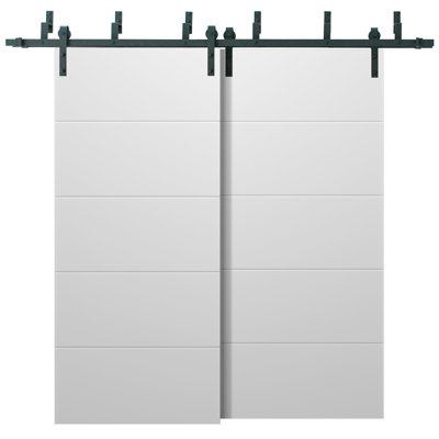 Planum Flush Wood Barn Doors