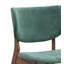 Ensemble de 2 chaises d'appoint Bevis Green
