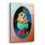 «The Owl with Celadon Mug» par Valery Vecu Quitard, art mural en verre acrylique-206015780