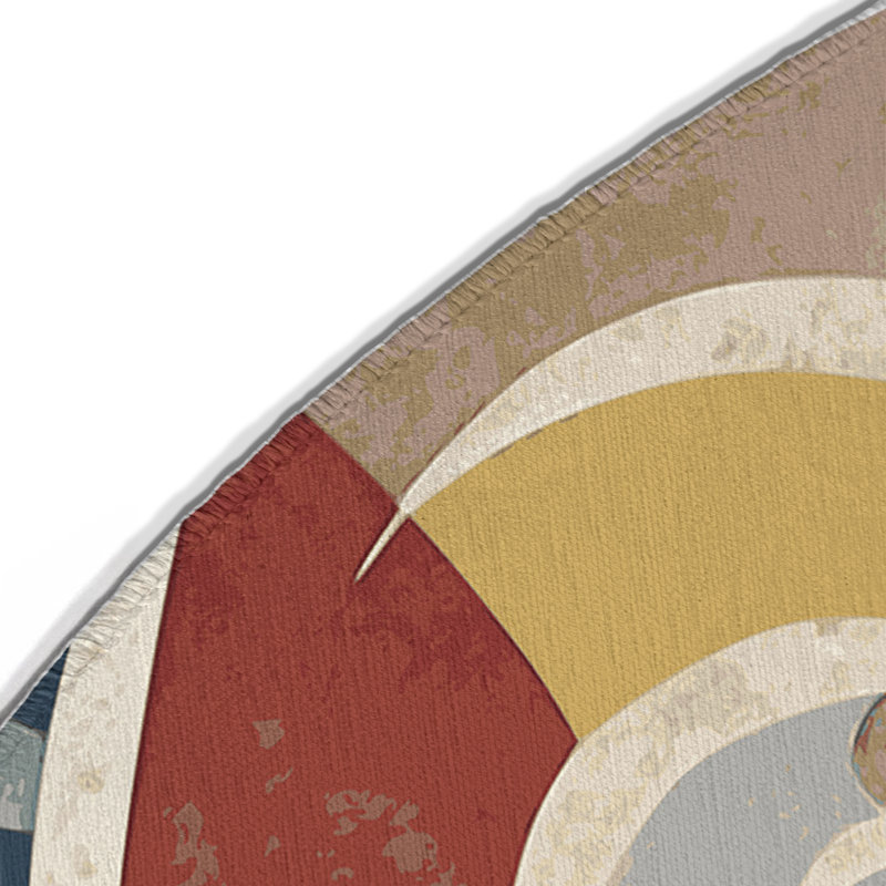 Tapis intérieur et extérieur Lived Spin, Rond 5 pi