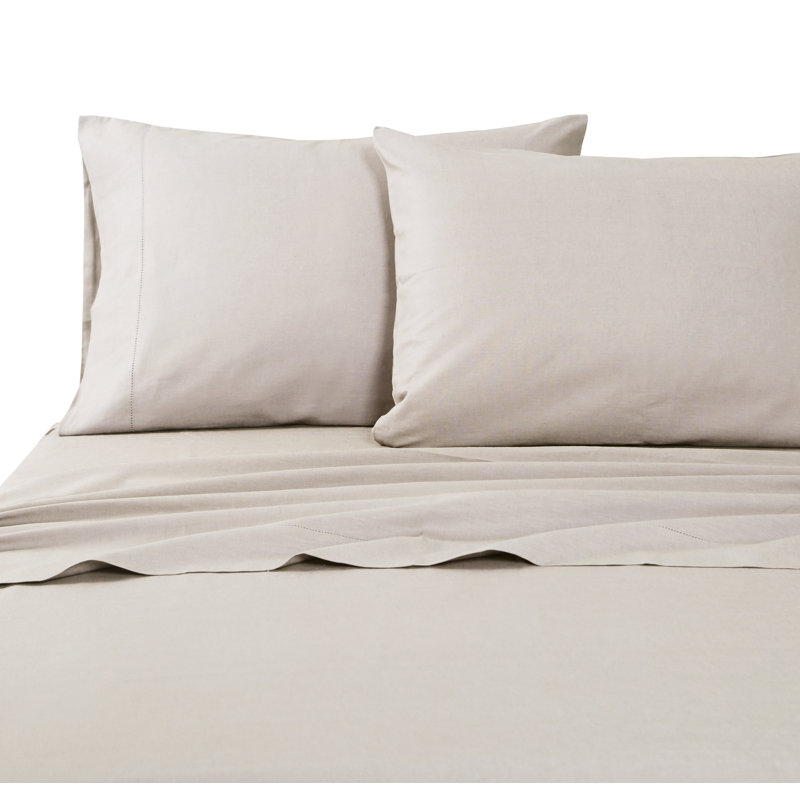 Cotton Blend Sheet Set, Queen, True Navy