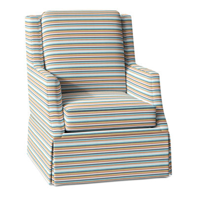 Savannah Upholstered Linen and Cotton Blend Wingback Chair