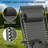 Patio Lounge Chair Set of 2, with Pillow & Cup Tray-1458442355
