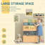 Leeper Kids Bookshelf with Moveable Drawer Montessori-Inspired Pink