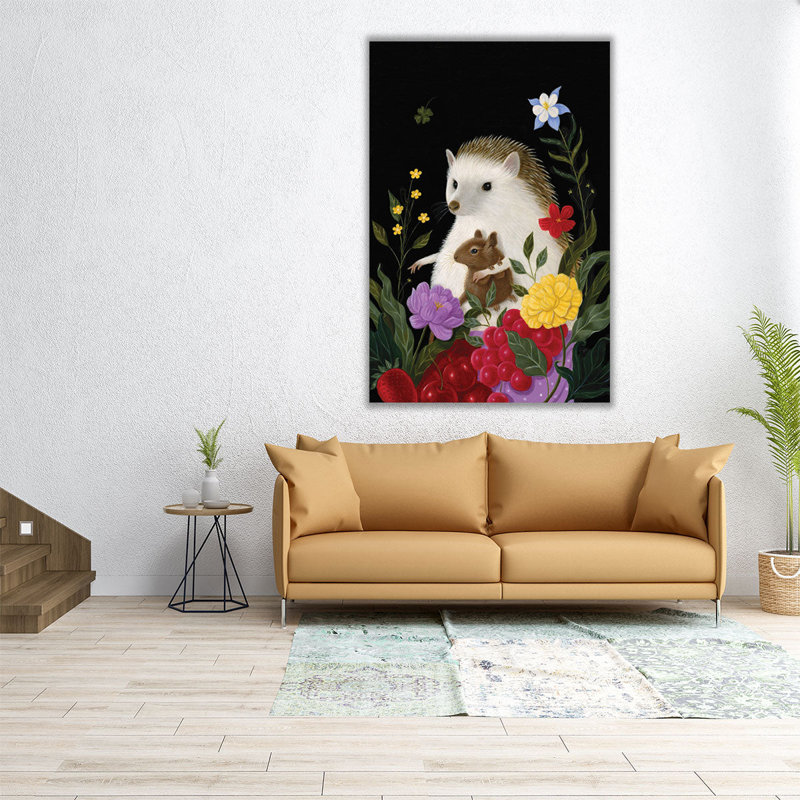 Hazeland Zues - reproduction d'art sur toile, H 48 po x l 32 po