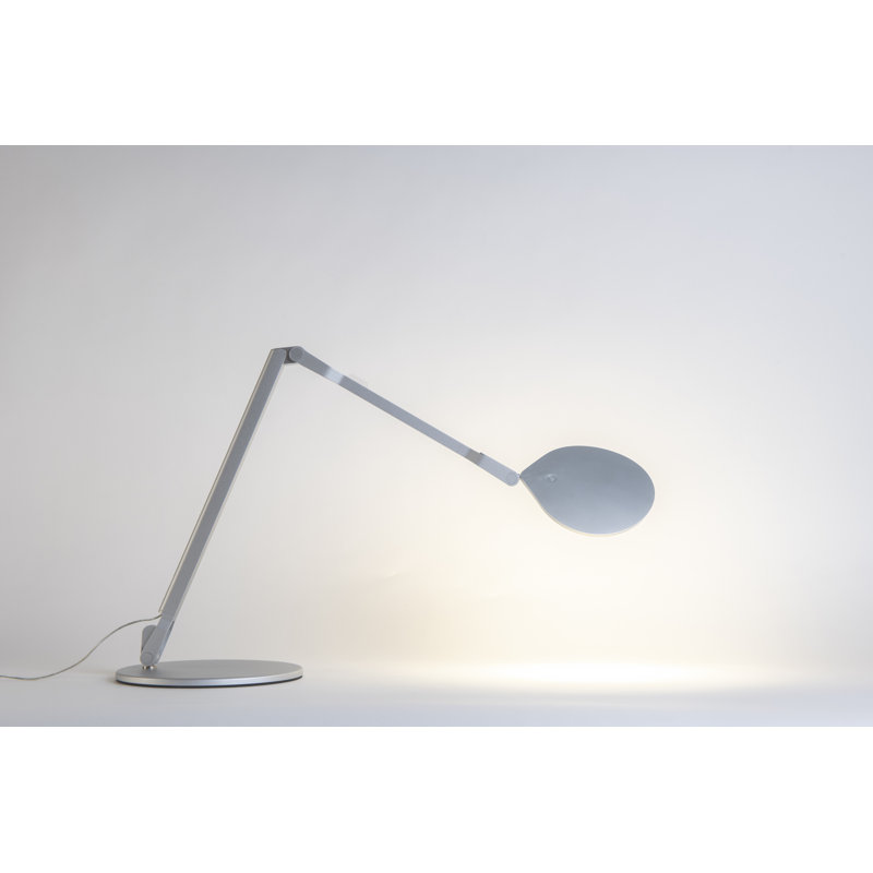 Splitty Reach LED Desk Table Lamp, Silver
