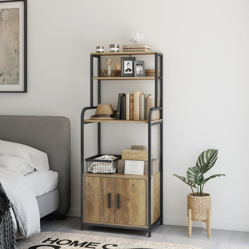 Dare 59.94cm Baker's Rack with Microwave Compatibility, Brown