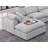 Amiyiah Upholstered L-shaped Couch With Ottoman Sectional-207874782