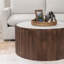 Table de cocktail transitionnelle Kimble Trace