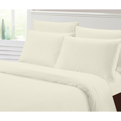 Sateen Striped Sheet Set