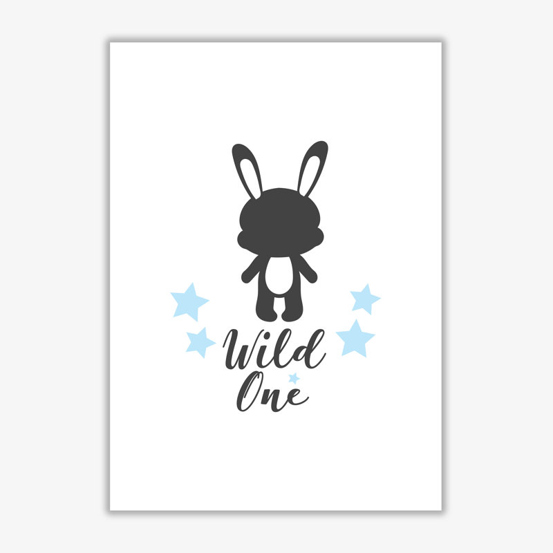 Wild One - Print, No Frame, 85 cm H x 60 cm W x 1 cm D