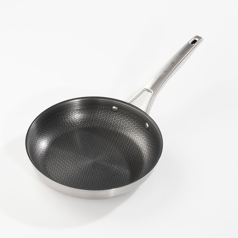 Stainless Steel Non-Stick Frying Pan, 24cm W