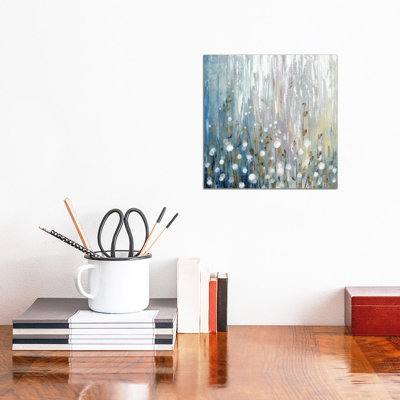 January Branches Flowers by Silvia Vassileva - Gallery-Wrapped Canvas Giclée on Canvas