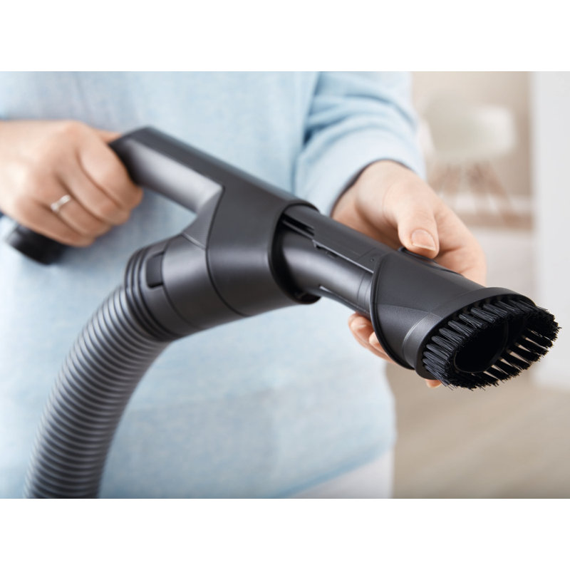 Miele Blizzard CX1 Turbo Team Bagless Canister Vacuum, Tech Blue