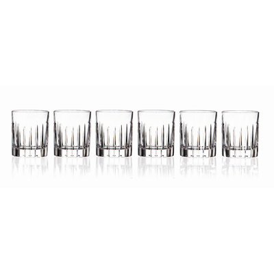 Verre à scènes de cristal 4 oz rcr Timeless