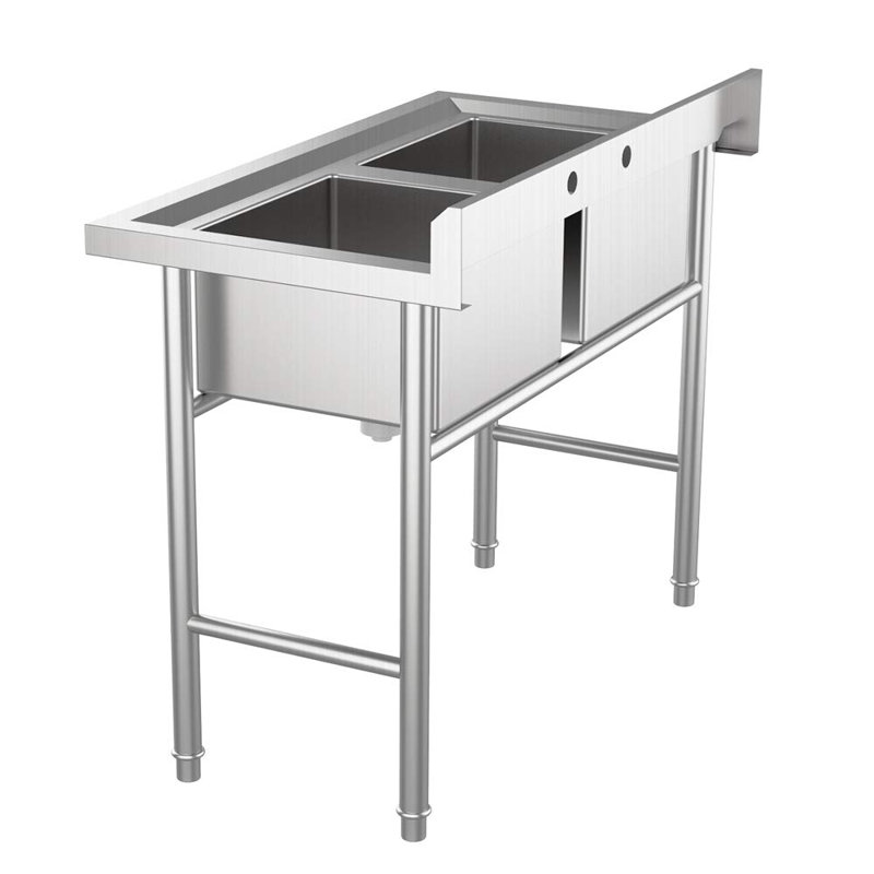 Évier de service autoportant l 39,37 po x l 24,8 po