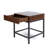 Rugged and Functional Industrial Storage Side Table Crafted from Sustainable Materials for a Clutter-Free Living Space