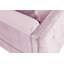 Canapé en velours mauve avec 3 coussins-1864936263