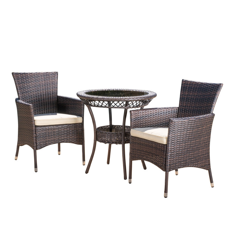 Ensemble repas 3 pièces avec coussins Lynbrook