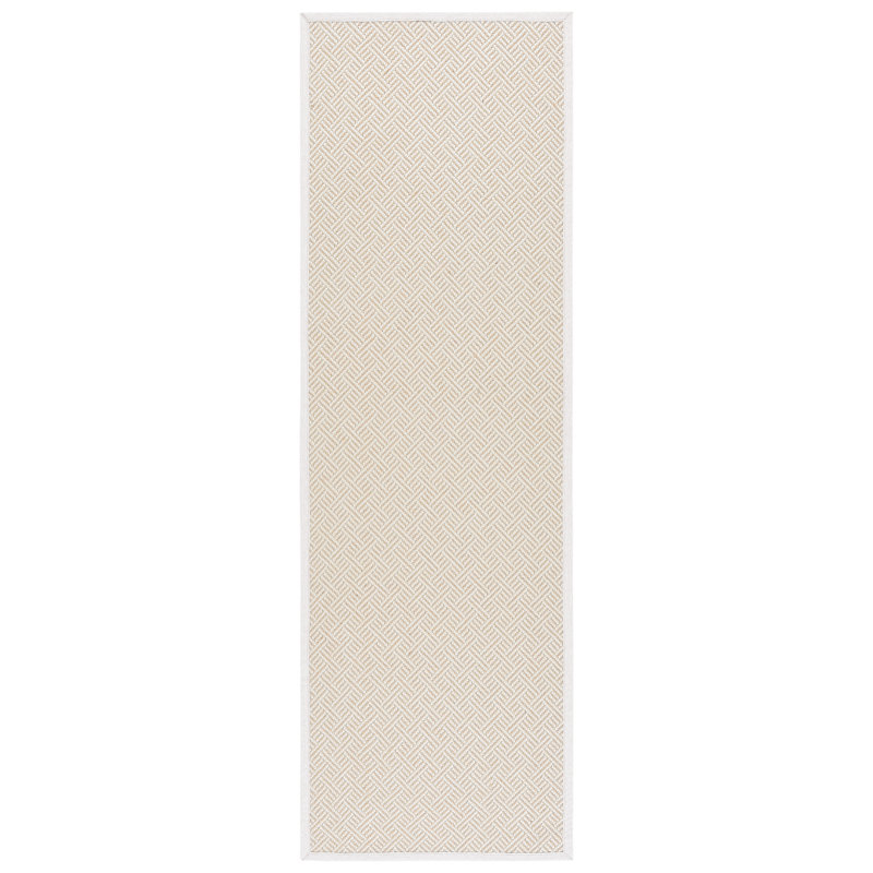 Tapis naturel / ivoire Pylesville 148, Tapis de couloir 2 pi 6 po x 8 pi