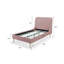 Lit simple en velours Heather-1625928245-1625928248
