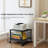 Kynslee 40cm H x 48cm W Utility Cart with Wheels