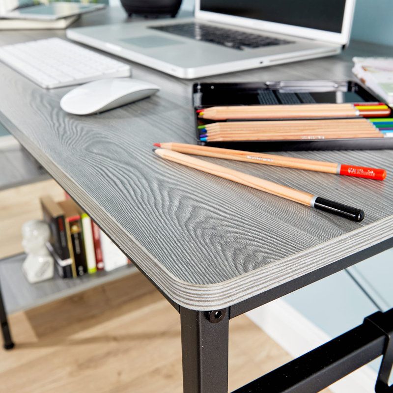 Stanton Computer Desk, Grey