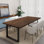 Plateau de table en bois d'acacia massif Gladys, surface durable et personnalisable pour bureau de bricolage, bureau, table de salle à manger, comptoir de cuisine