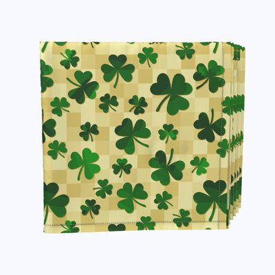 Rhe Polyester Floral Square Napkin