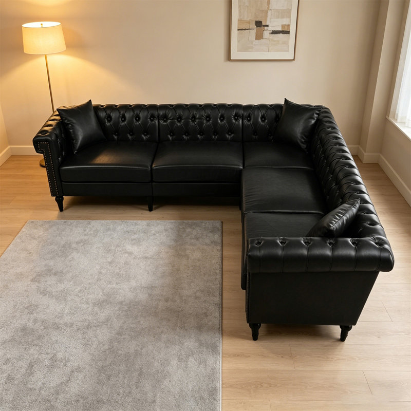 Canapé modulaire pour salon, Black