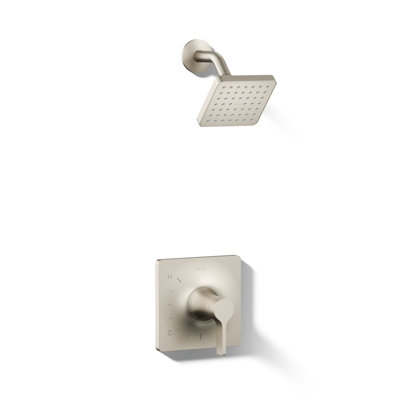 Venza Rite-Temp Shower Faucet Trim Set with 1.75 GPM Showerhead